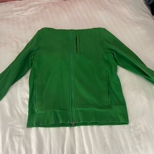 Lululemon Older Style Green Zip-Up Oversized Jacket